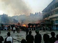 57-Year-Old School Destroyed By Fire In Shillong