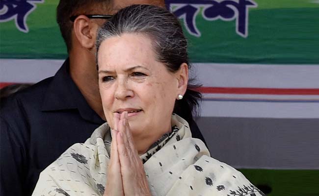 Congress Chief Sonia Gandhi Hospitalised In Delhi