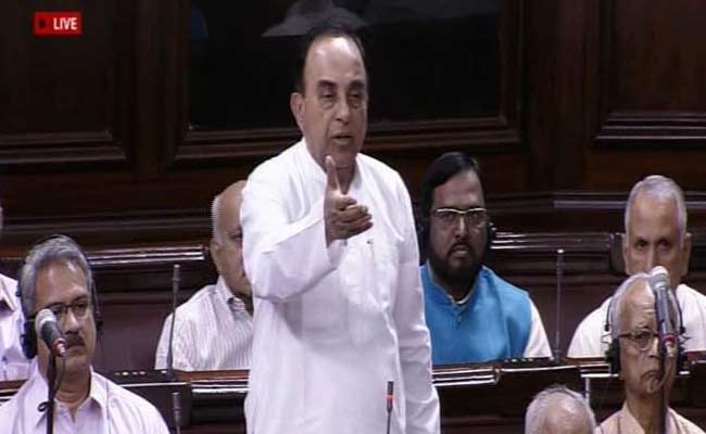 Subramanian Swamy Challenges Removal Of His Comments In Parliament