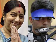 Abhinav Bindra, Sushma Swaraj Strike a Twitter Deal Over Lost Passport