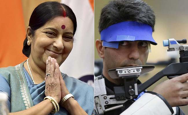Abhinav Bindra, Sushma Swaraj Strike a Twitter Deal Over Lost Passport