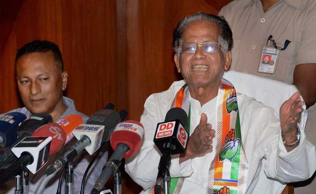 Complaint Filed Against Tarun Gogoi For Poll Code Violation On Voting Day