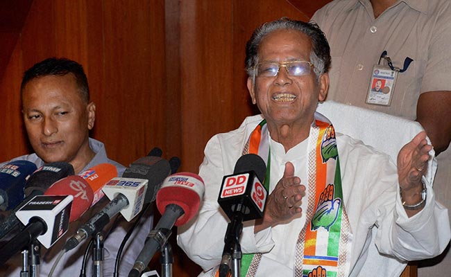 Assam Chief Minister Tarun Gogoi Hits Back At Centre Over Infiltration Issue