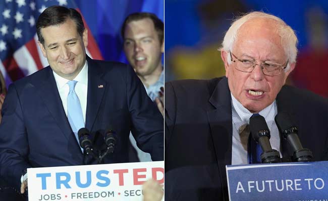 US Presidential Hopefuls Ted Cruz, Bernie Sanders Look To New York