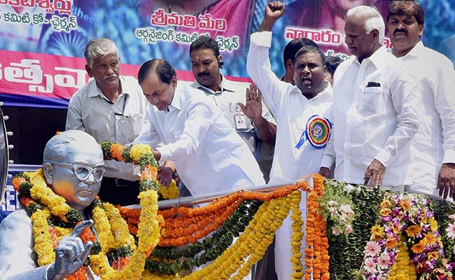 We Got Telangana Because Of Dr BR Ambedkar, Says K Chandrasekhar Rao