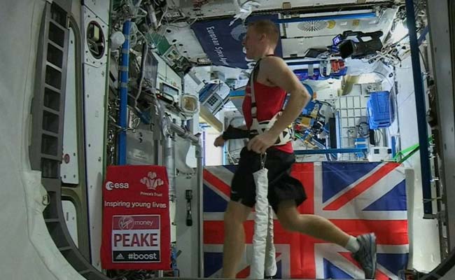Astronaut Runs Marathon In Space - But Slower Than On Earth