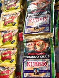 smokeless tobacco india dodges India's squeeze on cigarettes Physical and chemical characterization of