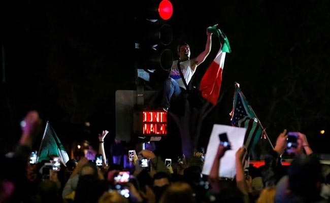 Trump Rally California Stranded Republicans Downplay Donald Trump Rally Unrest In California