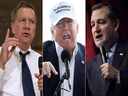 Republicans Ted Cruz, John Kasich Join Hands To 'Stop-Trump', He Calls It 'Desperation' Republicans Ted Cruz, John Kasich Join Hands To 'Stop-Trump', He Calls It 'Desperation'