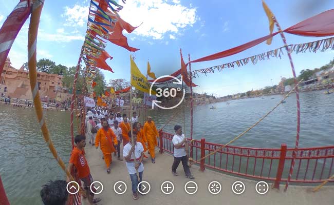 360-Degree View Of The Ujjain Kumbh Mela