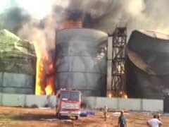 Massive Fire At Biodiesel Factory Near Visakhapatnam, 8 Tanks Still Ablaze