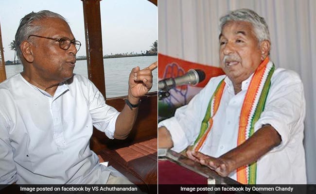 Facebook War Hots Up Between Oommen Chandy And Achuthanandan