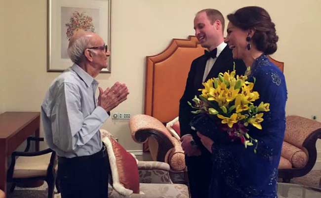 It Happened. 93-Year-Old Owner of Mumbai Restaurant Met Will and Kate