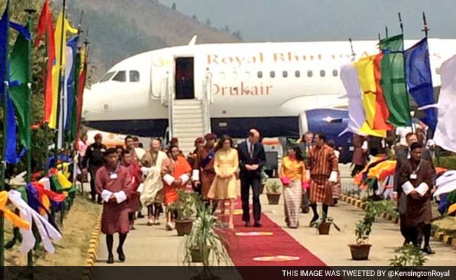 A Royal Encounter For Britain's William And Kate In Bhutan