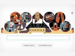 On William Shakespeare's 400th Death Anniversary, Google's Doodle Is A Paean To His Work
