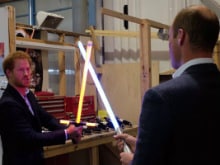 Prince William Met <I>Star Wars 8</i> Cast. There Was a 'Lightsaber Battle'