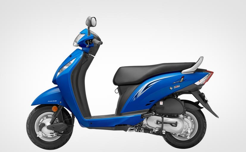 Blue Dio Scooty Colours