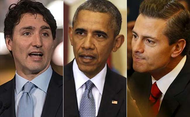 'Three Amigos' Barack Obama, Justin Trudeau, Enrique Pena Nieto To Meet On June 29