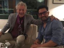 Aamir Had Dinner With Gandalf. Ian McKellen is Now in Mumbai