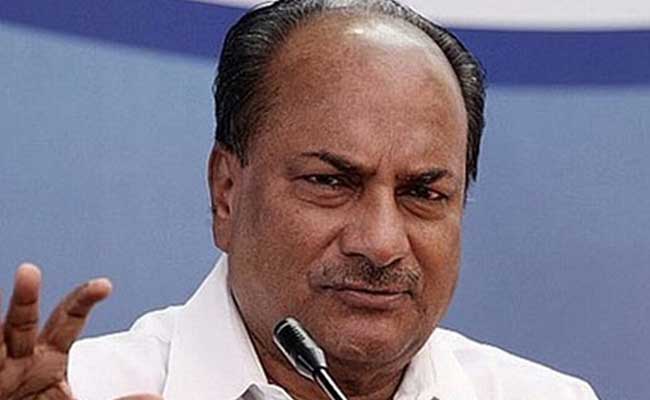 Former Defence Minister AK Antony Hospitalised After Suffering 'Minor' Haemorrhage