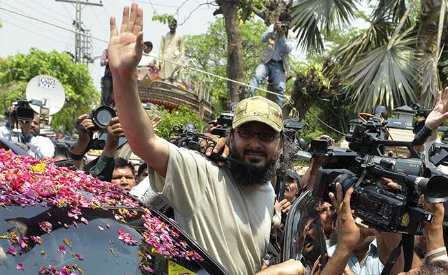 Rescued Pakistani Politician Arrives Home