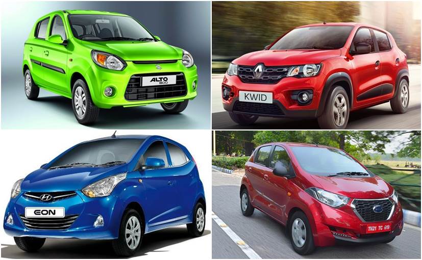 Maruti Suzuki Alto 800 Facelift vs Hyundai Eon vs Datsun Redi-GO vs Renault Kwid: Specifications Comparison
