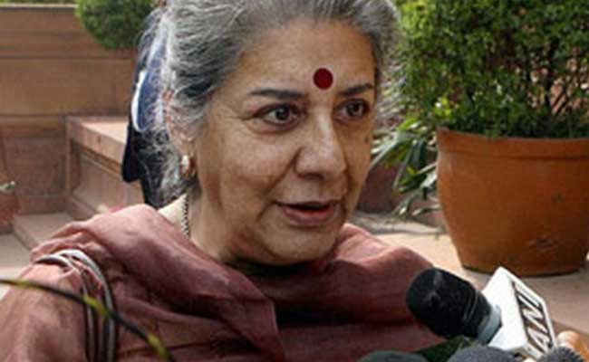 Congress Leader Ambika Soni Files Nomination For Rajya Sabha From Punjab