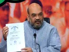 'Kejriwal Should Apologise To The Nation,' Says Amit Shah Displaying PM Modi's Degree