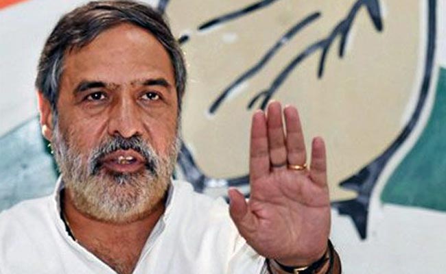 "They (BJP Leaders) Need Psychiatric Help": Congress Leader Anand Sharma