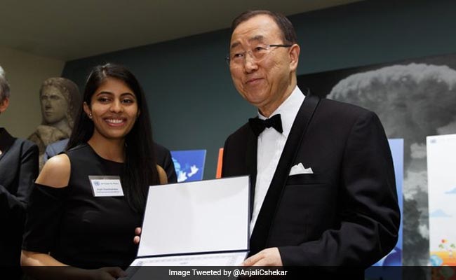 Indian Artist Wins Award At UN Poster Contest On Nuclear Disarmament