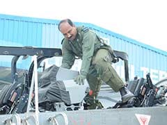 Air Chief Arup Raha's 'Test' Flight In Tejas Fighter Aircraft