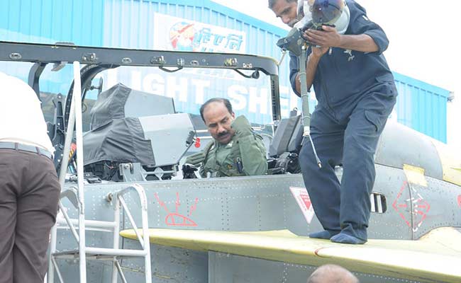 Air Chief Arup Raha's 'Test' Flight In Tejas Fighter Aircraft