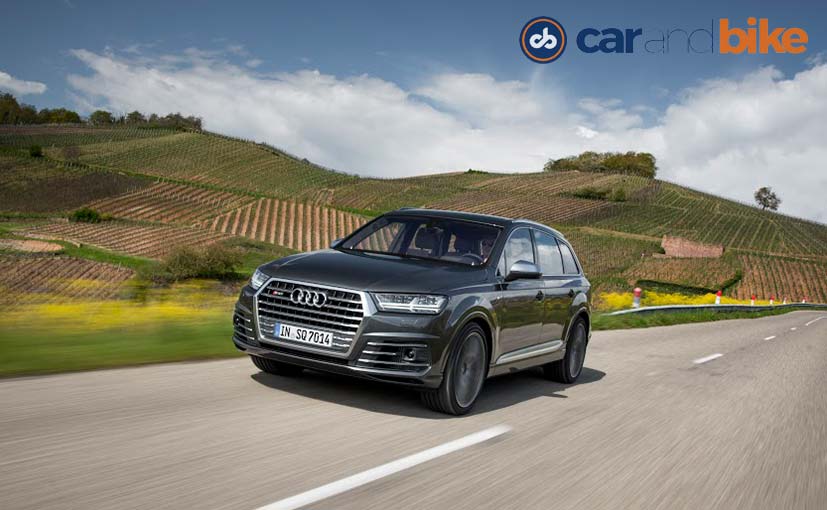 Audi SQ7 Spotted Testing In India Sans Camouflage
