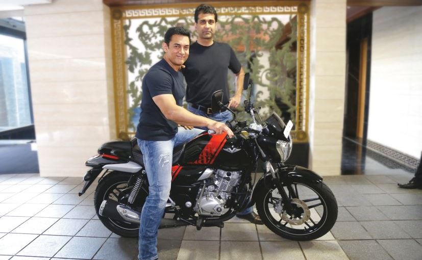 Aamir Khan Purchases Bajaj V The Motorcycle Made Of Ins Vikrant S