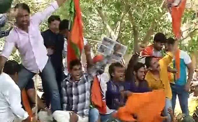 600 Detained In Delhi As BJP Protests Party Worker's Killing In Kerala