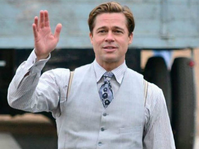 Brad Pitt Saves Young Fan From Getting Crushed During Film Shoot