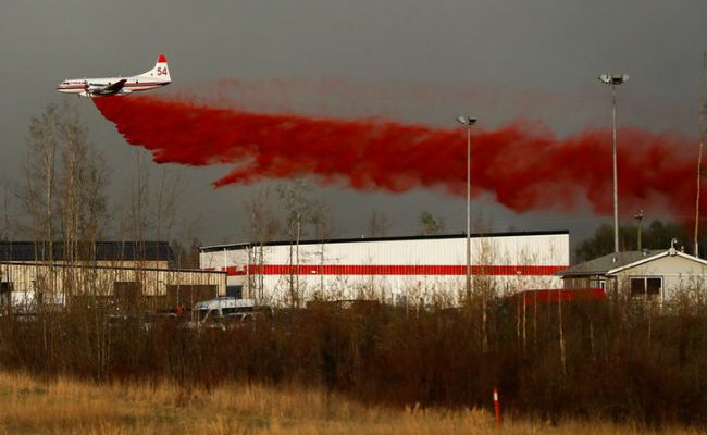 'Heartbreaking' Scenes As Canadian Officials Tour Fire-Hit Town