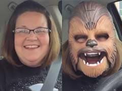 Woman in Chewbacca Mask Breaks Facebook Record