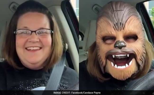 Woman Laughing in Chewbacca Mask Breaks Facebook Record