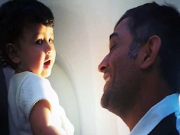 MS Dhoni's Baby is Daddy's Little Girl. These New Pics Prove It MS Dhoni's Baby is Daddy's Little Girl. These New Pics Prove It