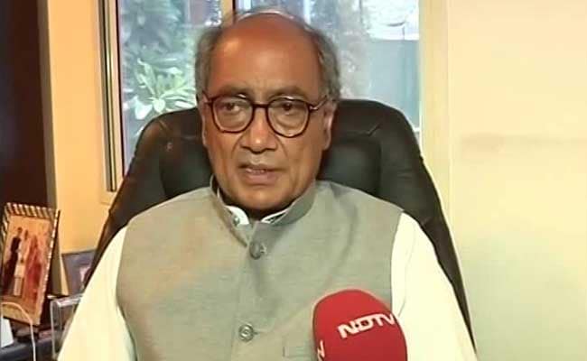 Telangana Government Inflating Costs Of Public Projects: Digvijaya Singh