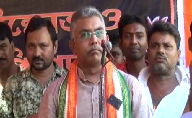 FIR Lodged Against Bengal BJP Chief Dilip Ghosh