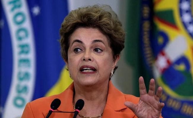 Brazil President Dilma Rousseff Vows To Fight As Senate Committee Considers Trial