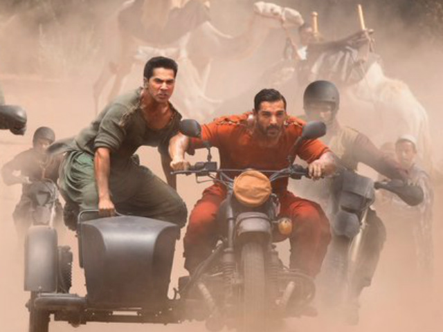 <i>Dishoom</i> Poster: Varun Dhawan, John Abraham's Power-Packed Swag