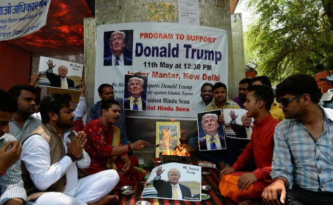 Only Donald Trump Can Save Humanity, Says Hindu Group, Holds Puja For Him