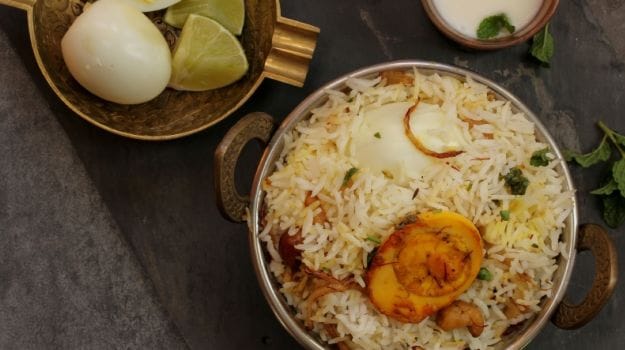 egg biryani