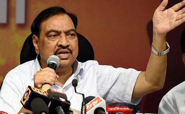 NCP's Eknath Khadse Skips Summon By Probe Agency ED, Cites Covid Symptoms