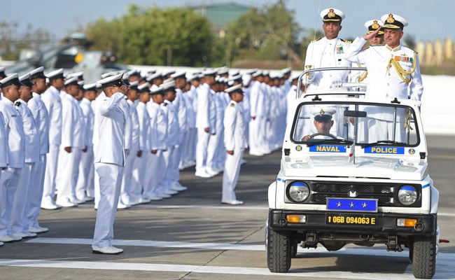 Vice Admiral Girish Luthra Takes Charge Of Western Naval Command