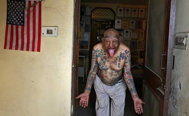 Delhi Man Removes Teeth To Make Room For 500 Straws, 50 Candles