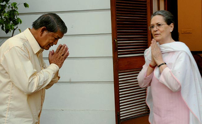 Harish Rawat Meets Sonia Gandhi, Says State's Development Main Focus